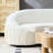 92.12" Upholstered Curved Sofa-2095628112