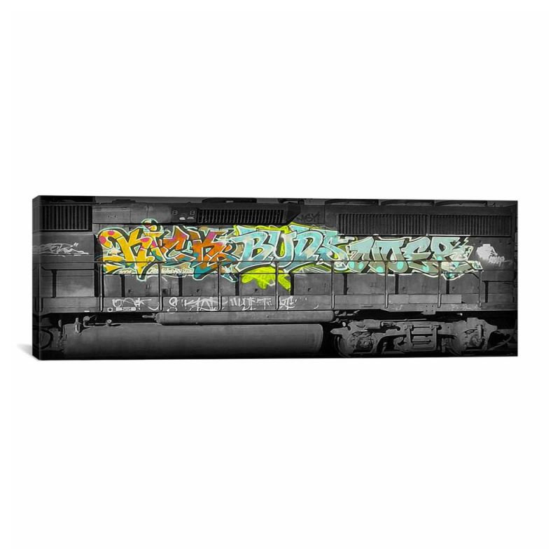 Impression sur toile, "buddy train"