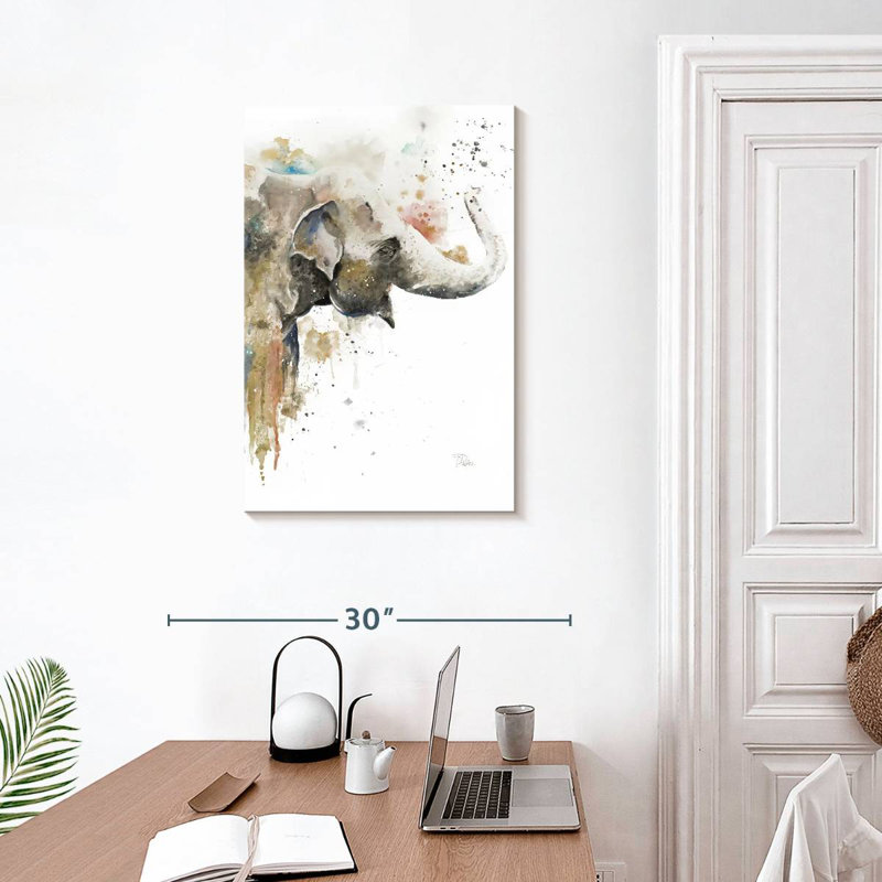 Brampt Water Elephant, 30" H x 20" W