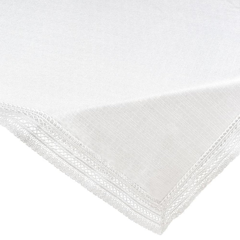 Mariela Tablecloth 35X140 Cm Silver