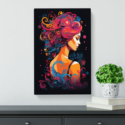 Cancer Zodiac Pop Art - Wrapped Canvas