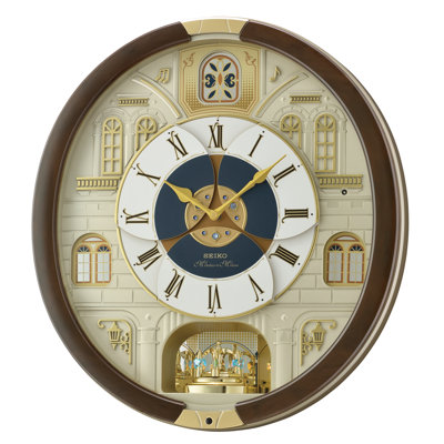 Seiko QXM371BRH MIM-Wall, Quartz, Brown