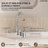 Widespread Bathroom Faucet 3 Hole, 2-Handle Bathroom Sink Faucet-130372819