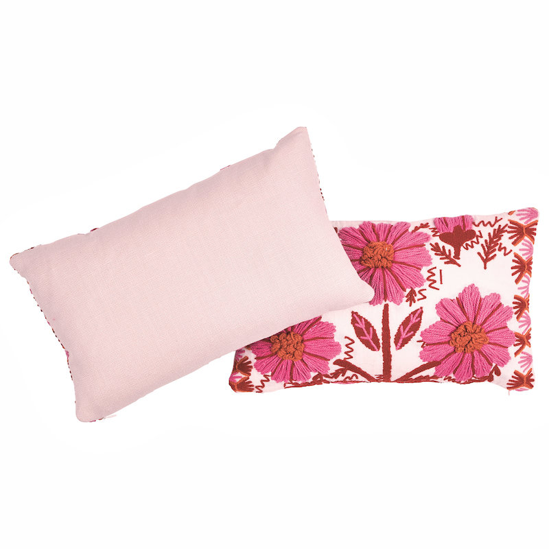 Marguerite Embroidery Pillow, Blossom