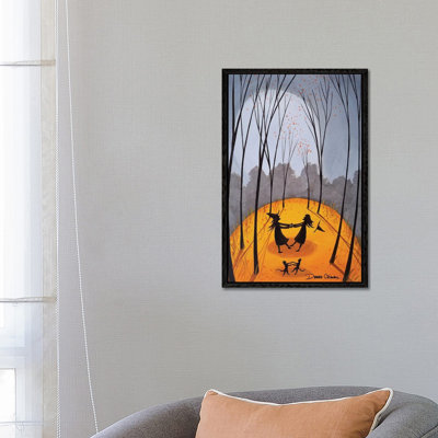 Merry Go Round Witches by Debbie Criswell - Painting on Canvas