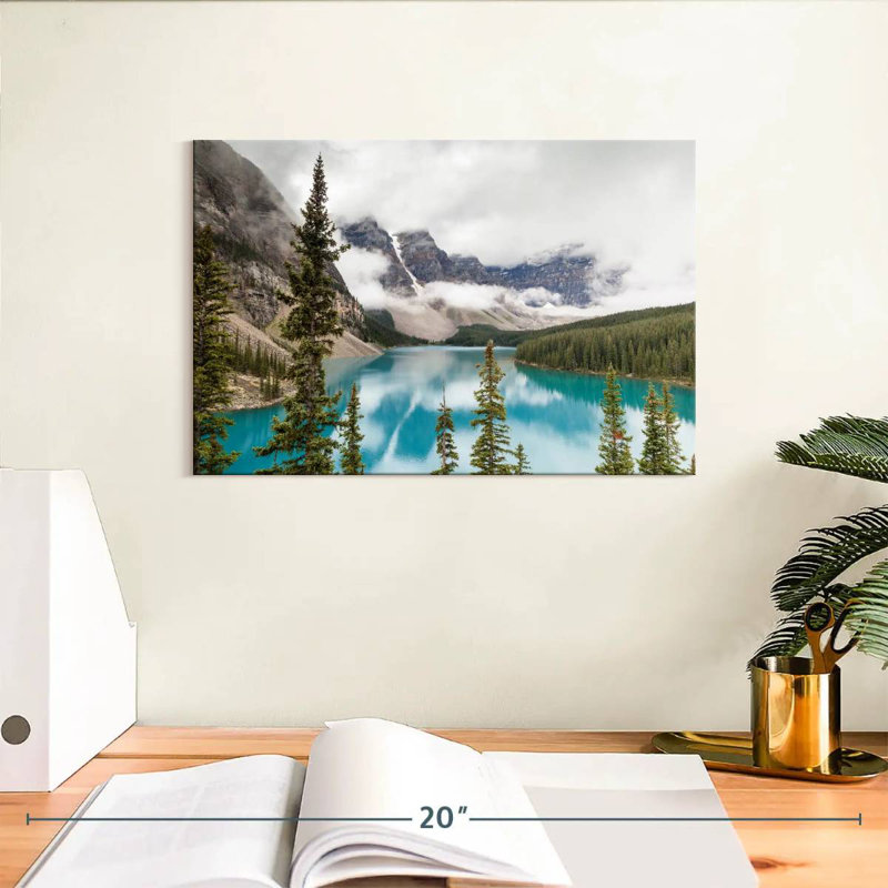 Alvord Charming Moraine Lake, 8" H x 12" W