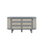 Lit escamotable double avec rangement caché et conception tissée moderne-1942291129-1942291131