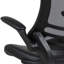 Drafting Chair Polyester/Polyester blend 50.75" H x 24.5" W x 25.5" D-1310716714