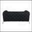 Causeuse en cuir 100% italien Global United-1000097850-1000097853