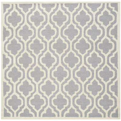 Cannen Hand Tufted Wool Geometric Rug