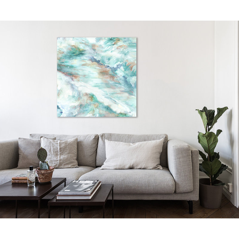 Ocean Waves VII - impression sur toile tendue, H 24 po x l 24 po x P 1,5 po