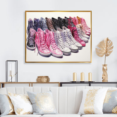 " Fashion Pink Sneakers Obsession IV "