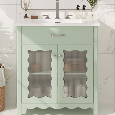 With Tempered Glass Top