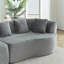 Canapé modulaire en velours côtelé 111,5 pouces Compression Cloud