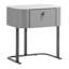 47.5cm W Metal Bedside Table-118838516