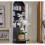 29" White Orchid Arrangement in a Ceramic Planter | Real Touch White Moth Phalaenopsis Orchids