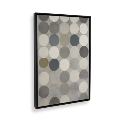 «Greyscale Halftone II» par Elena Ray, reproduction d'art
