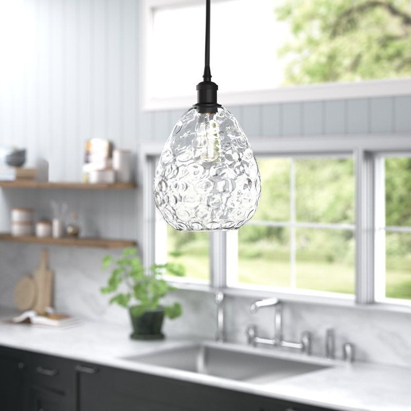Jaron 1 - Light Single Pendant, Matte Black, No Bulb Included