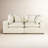 Ellaria 80.4" Square Arm Modular Loveseat with Reversible Cushions-81912215