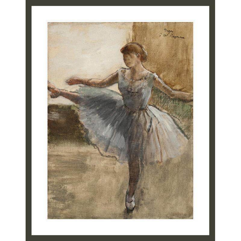 «The Ballerina» par Edgar Degas, impression giclée encadrée, H 41,5 po x l 32,61 po