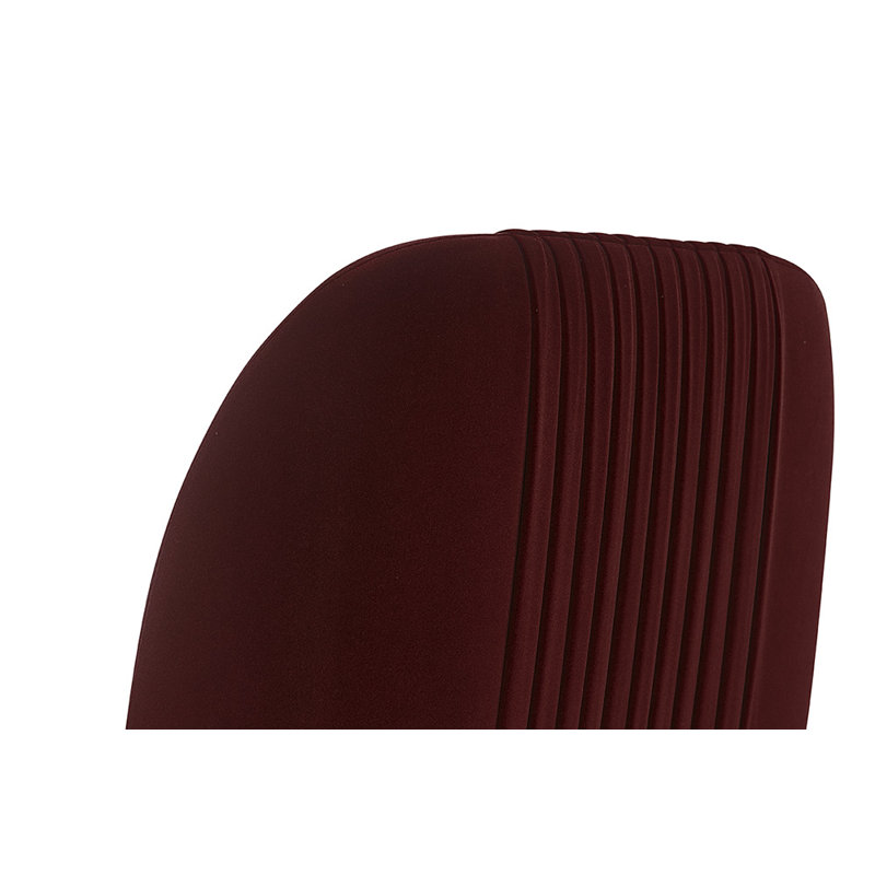Nevin Upholstered Dining Chair, Merlot