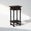 Furinno Turn-N-Tube Tall Nightstand with Bin, Espresso/Brown-333640568-292757587