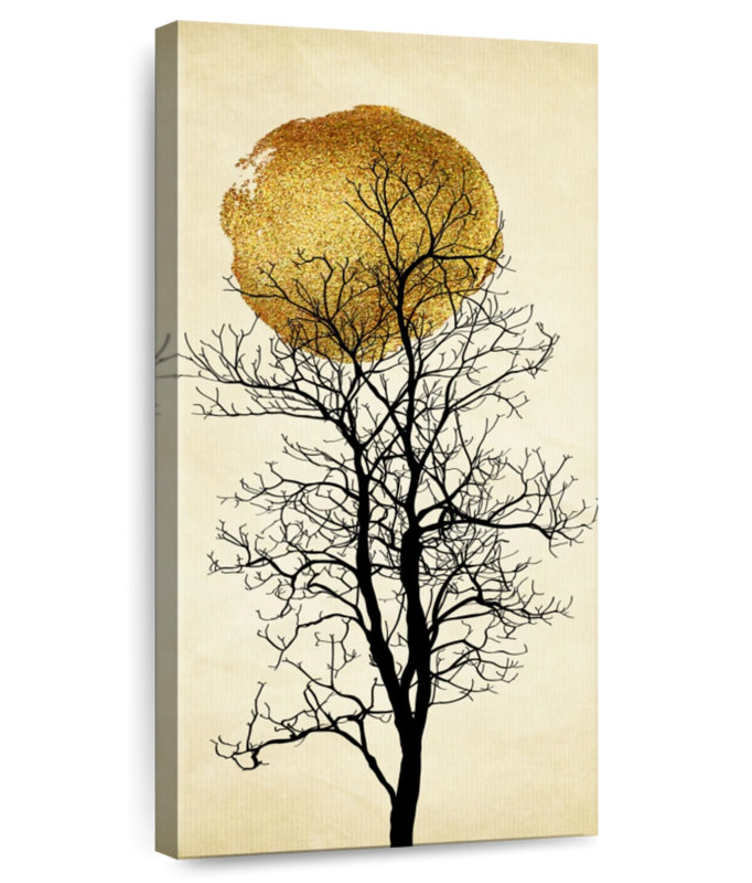 Aube de lune, H 24 po x l 12 po