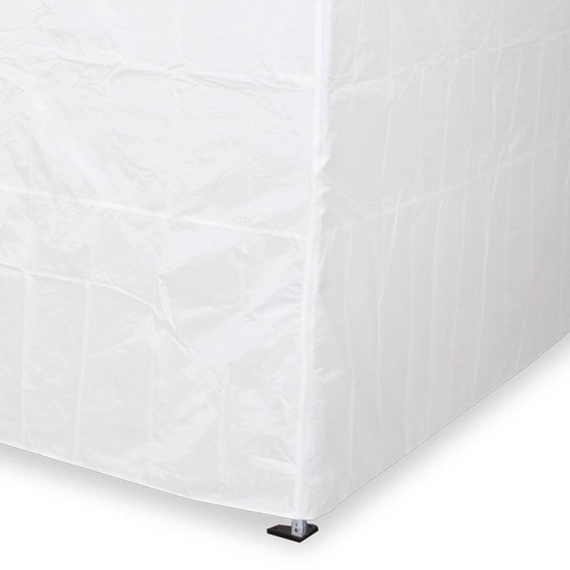 12 ft. W x 12 ft. D Plastic Party Tent Canopy