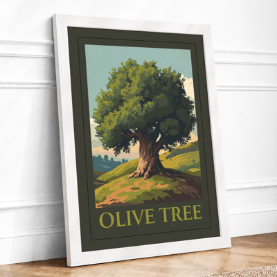 Ancient Olive Tree Botanical - Print