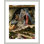 Mystic Nativité (détail) par Sandro Botticelli, impression giclée encadrée
