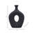 Modern Stoneware Ceramic Vase - Decorative Textured Accent with Sleek Design, Elegant Home Decor Statement for Contemporary Interiors-190239357
