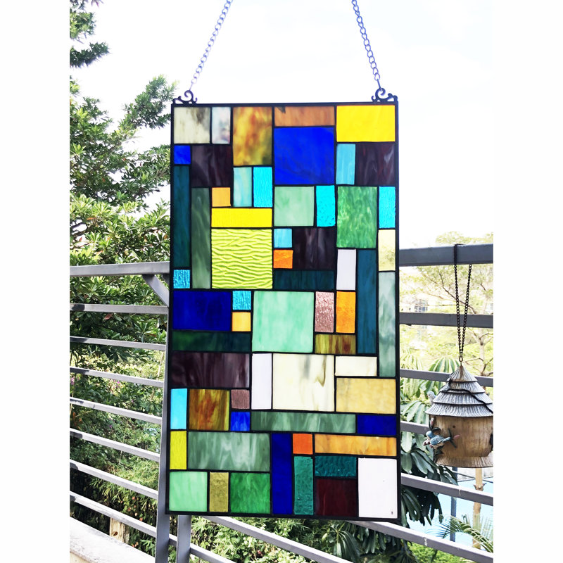Michelle Abstract Window Panel
