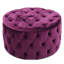 Velours fuchsia avec siège confortable et confortable pour l'intérieur de la maison