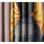 Velvet Blackout Slot Top Curtain Pair-1398049234