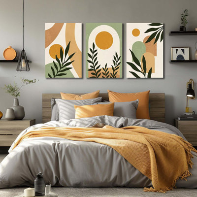 3 Piece Wrapped Canvas Set