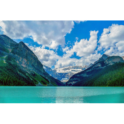 Lake Louise 1 Piece Wrapped Canvas Wall Art
