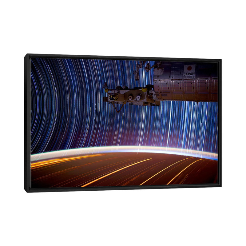 Lenworth Modern & Contemporary, 18" H x 26" W x 1.5" D, Black Floater Framed Canvas, No Mat