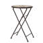 Table d'appoint en céramique, usage extérieur, unique