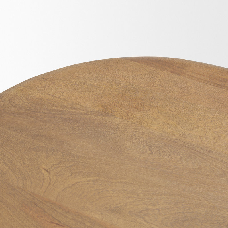 Shima Oval Coffee Table, Brown