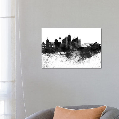 Sydney Skyline - Wrapped Canvas Painting
