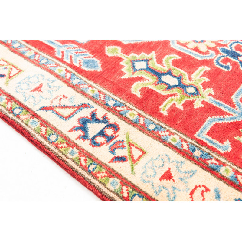Runner Nero Red Rug