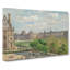 Place Du Carrousel In Paris by Camille Pissarro - Wrapped Canvas Painting-61838636