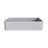 20.5'' Concrete Vessel Rectangular Modern Gray Bathroom Sink