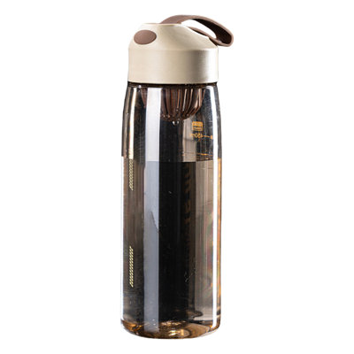 Bouteille d'eau Bouteille d'eau de sport de 550 ml avec boucle de transport et grilles de mélange intégrées