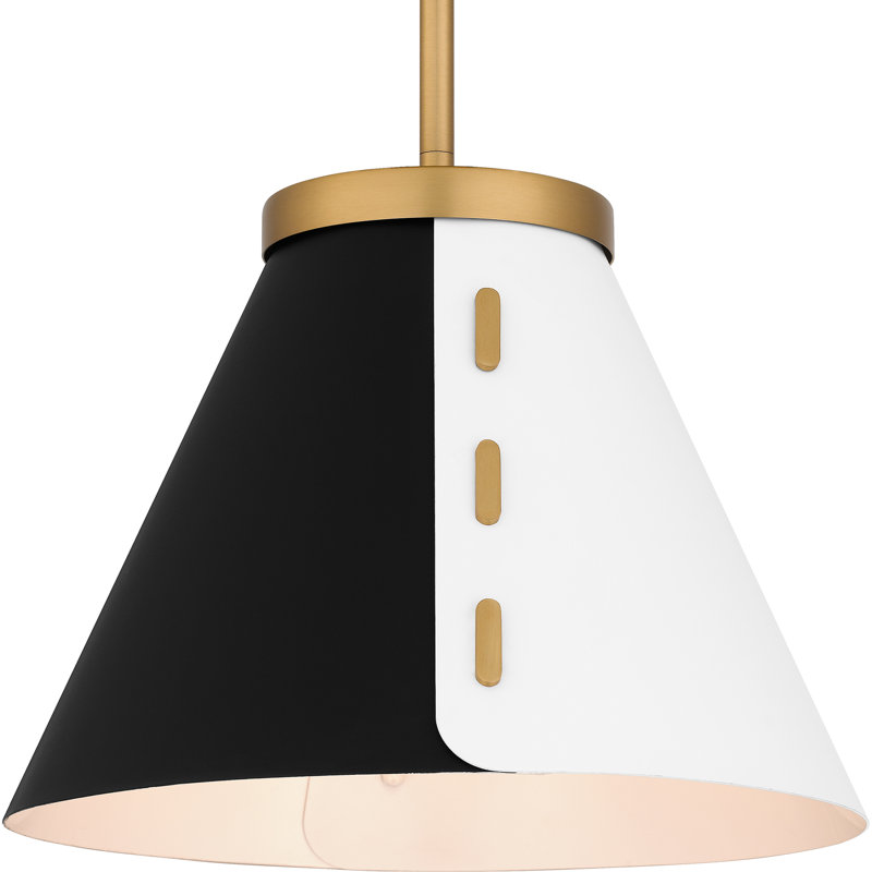 Danyall 1 - Light Gold Cone Pendant
