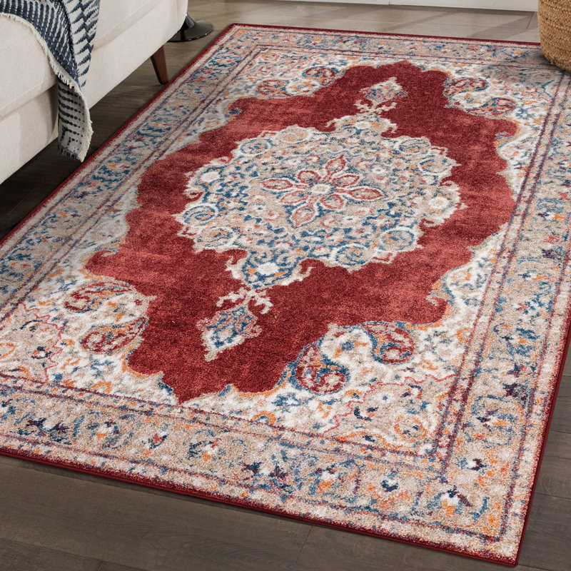 Tapis oriental rose, Rectangulaire 8 pi x 10 pi