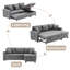 Blerta 3 Seater Sofa Bed-1086118196