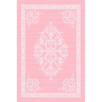 Premium Woven Area Rug, 100% Polyester, 4.6 x 7.2 ft | Antibacterial, Non-Slip PVC Dot Underside | 3D Digital Printing, Machine Washable, Pile Height: 0.3 in | Ideal for Living Room, Bedroom, and Dining Spaces