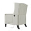Fauteuil inclinable manuel avec table d'appoint pliable et ports USB-1786923087