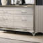 Vaisselier blanc Star (commode